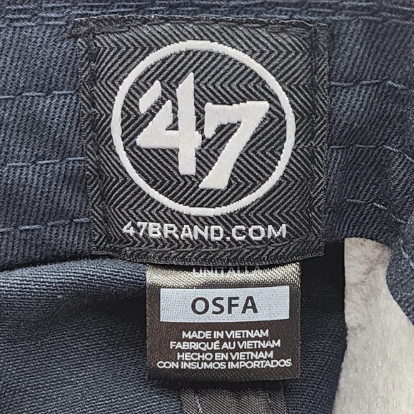 '47 Men's Denver Nuggets 2023 NBA Champions Slant Clean-Up Adjustable Hat - OSFA - Picture 7 of 8